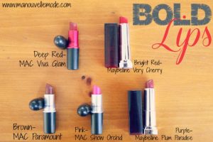 bold lip color choices