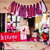 Valentines floral craft