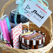 Valentines Root Beer Float Kit and Printable
