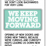 Disney Quote- Keep Moving Forward