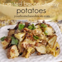 roasted bacon cheesy potatoes