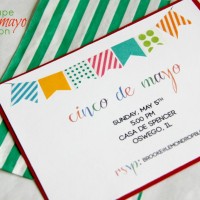 Cinco de Mayo Invites from lemon shop