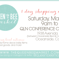 Queen Bee Market in Oceanside, May 4th 2013 9-3pm