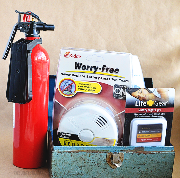 October is Fire Safety Month! Learn more to help protect your family. www.thirtyhandmadedays.com