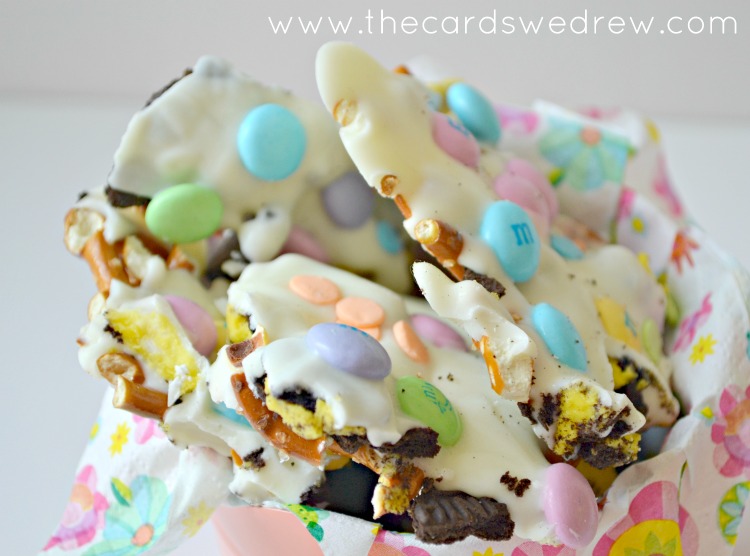 Pastel Easter Candy Bark