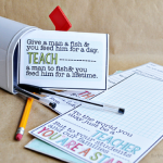 Cute Printable Teacher Gift Cards from www.thirtyhandmadedays.com