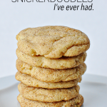 These are hands down the best Snickerdoodle cookies I've ever had. I could eat a dozen in one sitting.