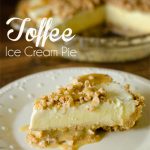 Delicious Toffee Ice Cream Pie