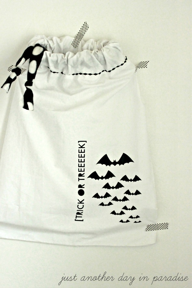 Pillow Case Trick or Treat Bag 2 b