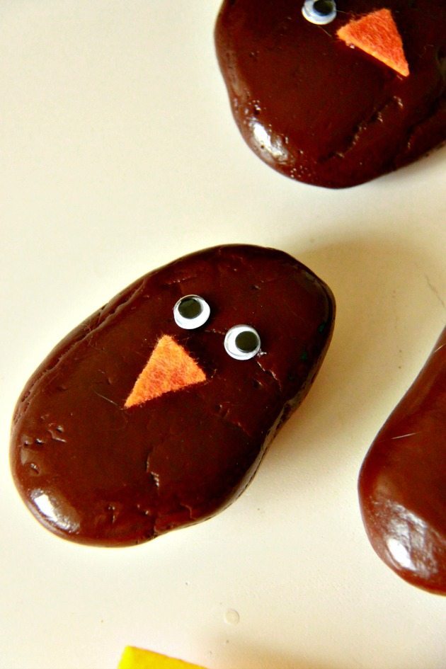 Rock Turkey Craft DIY 5