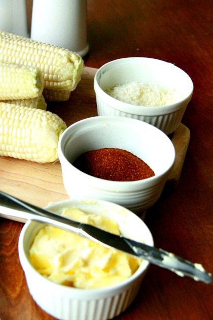 Slow Cooker Mexican Corn on the Cob 2