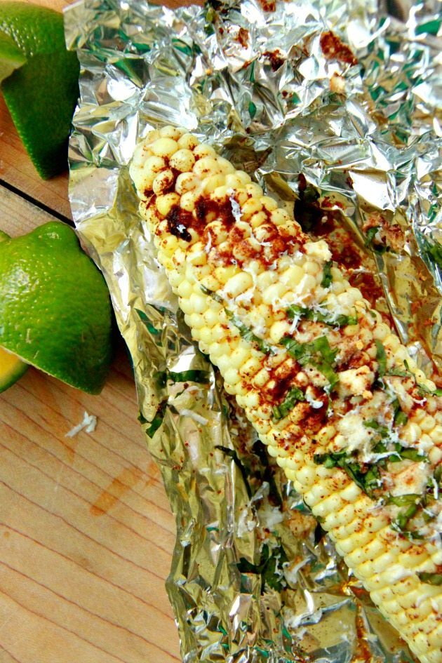 Slow Cooker Mexican Corn on the Cob