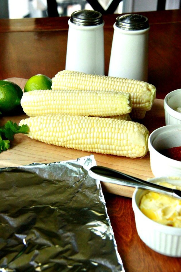 Slow Cooker Mexican Corn on the Cob