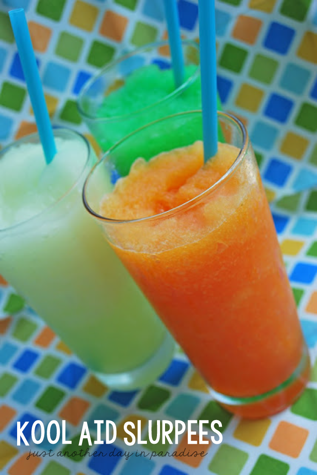 Kool Aid Slurpee- such a yummy treat and perfect for the summer!