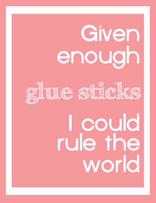 Givenenoughgluesticks Thirty Handmade Days