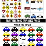 Printable Road Trip BINGO pages via www.thirtyhandmadedays.com