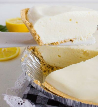 Refrigerator Lemon Pie