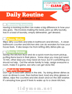 Daily Routine Checklists