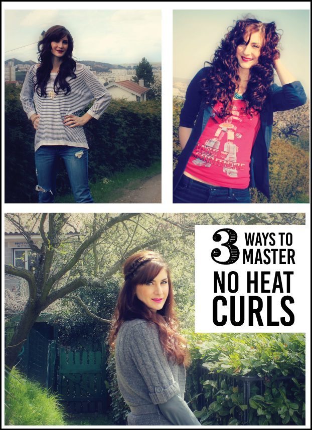 Learn how to master no heat curls with these 3 techniques!