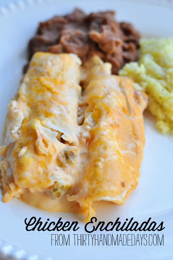 Chicken Enchiladas