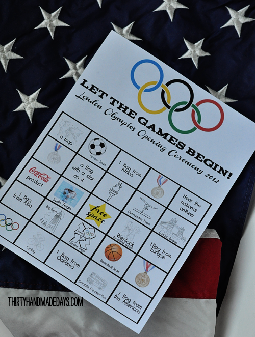 kids worksheets olympics bingo