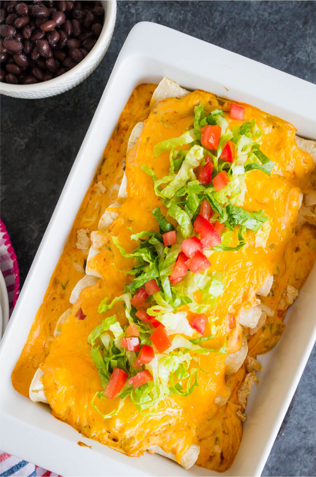 Mom's Chicken Enchiladas- one of my favorite main dish recipes of all time. www.thirtyhandmadedays.com