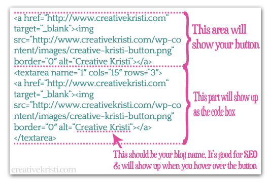 How to Create Your Own Blog Button