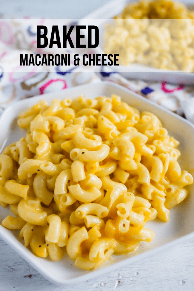 Easy Baked Macaroni and Cheese