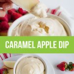 Creamy Caramel Apple Dip - a family favorite dip for fruit.