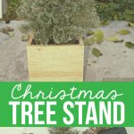 DIY Christmas Tree Stand Cover - make your own tree stand cover with this tutorial. www.thirtyhandmadedays.com