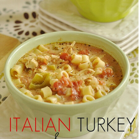 Italian Turkey Soup