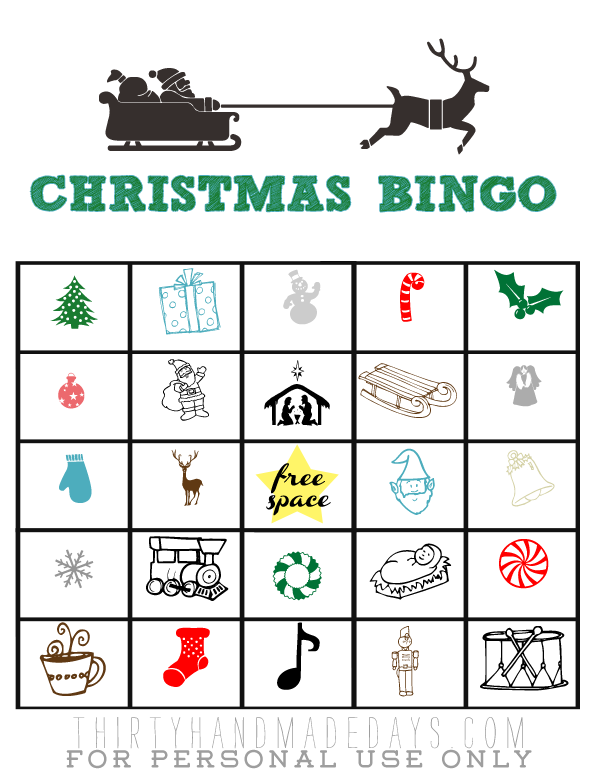 Christmas Bingo