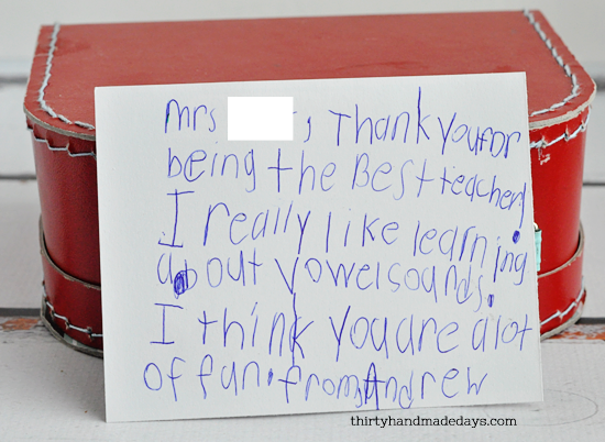 Dessert of the month note Dessert of the month note