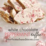 White Chocolate Peppermint Toffee