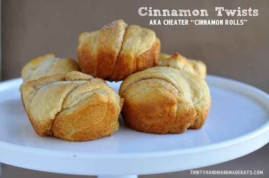 Pillsbury Crescent Cinnamon Twists {Quick +VIDEO}