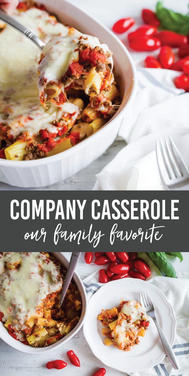Company Casserole a family favorite