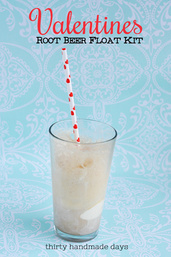 Valentines Root Beer Float