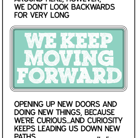 Disney Quote- Keep Moving Forward