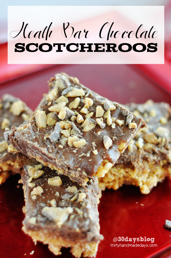 Heath Bar Chocoalte Dessert Recipe