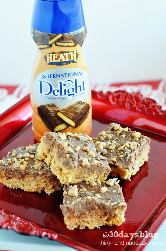 Heath Bar Chocolate Scotcheroos Dessert