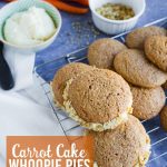 A take on traditional Carrot Cake - make whoopie pies instead! www.thirtyhandmadedays.com