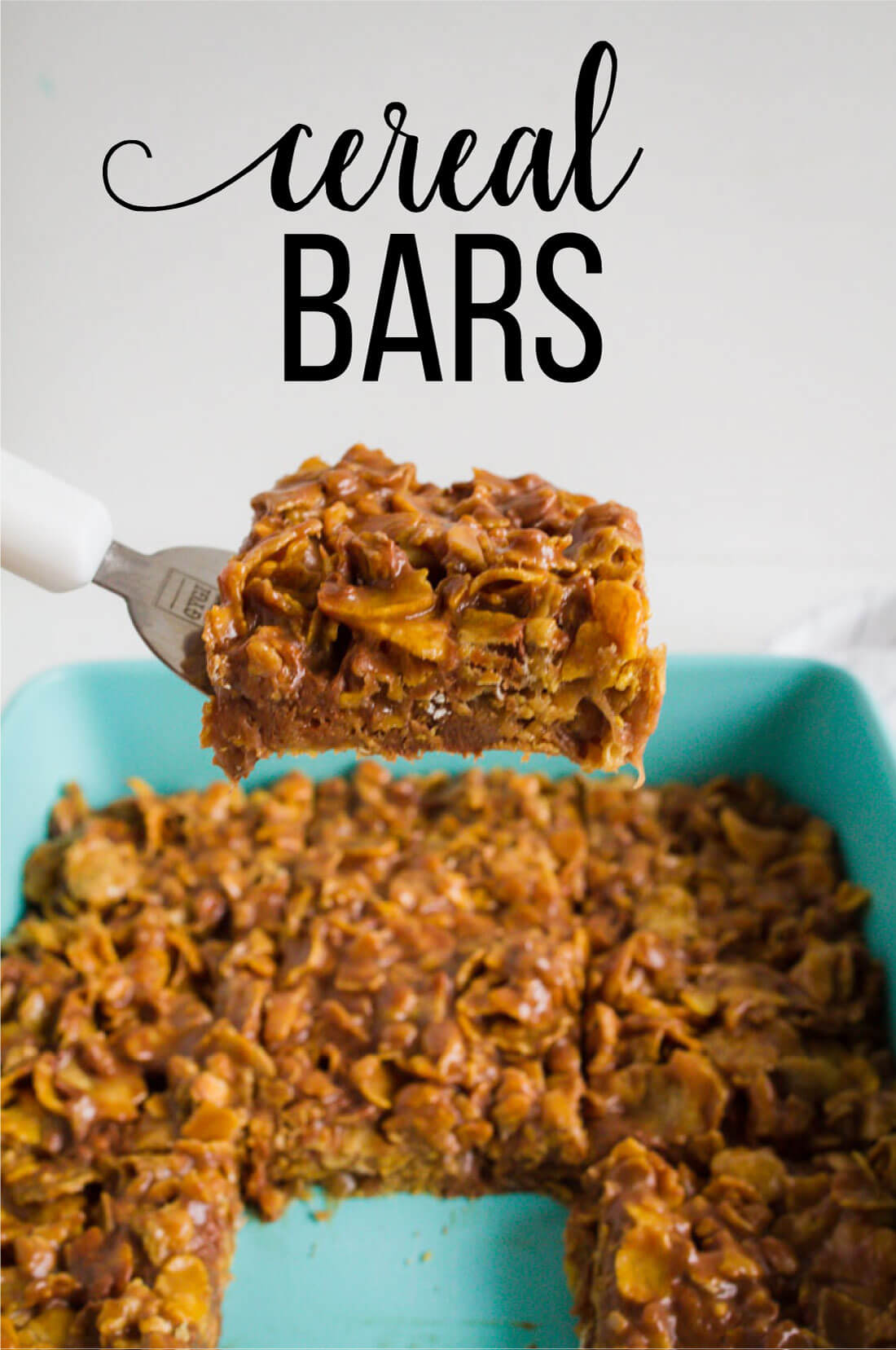 Easy and sweet cereal bars- make for a dessert or for an after school snack. Your family will love this simple recipe! from www.thirtyhandmadedays.com