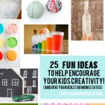 25 Fun Craft Ideas for Kids - a little something for everyone to spark creativity.