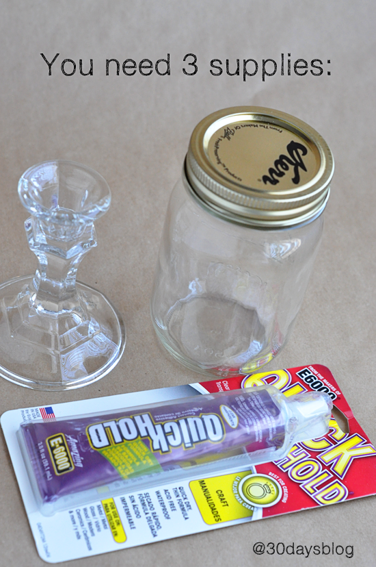 mason jar supplies