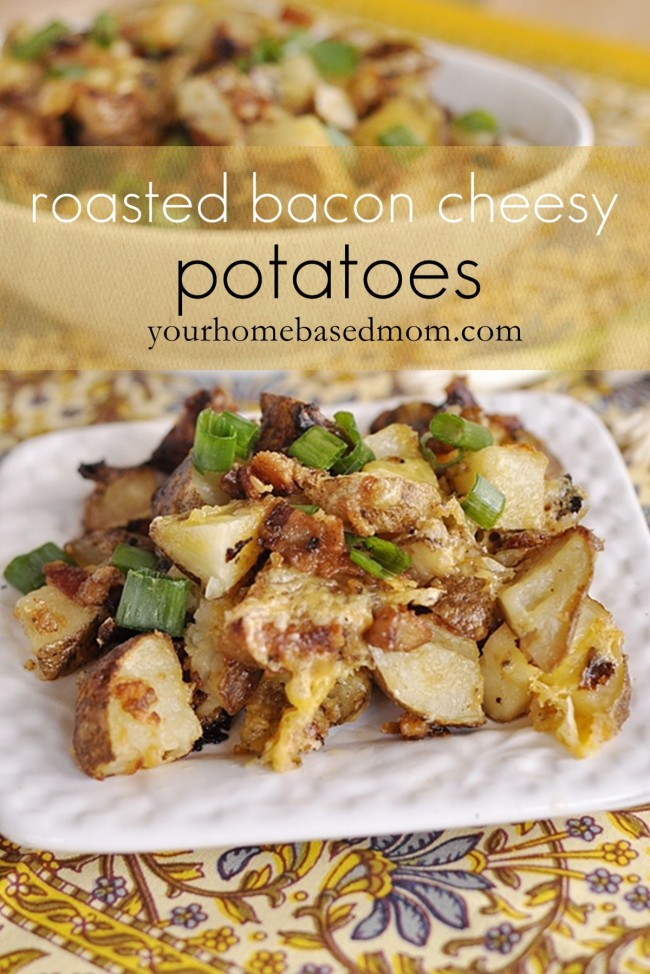 roasted bacon cheesy potatoes