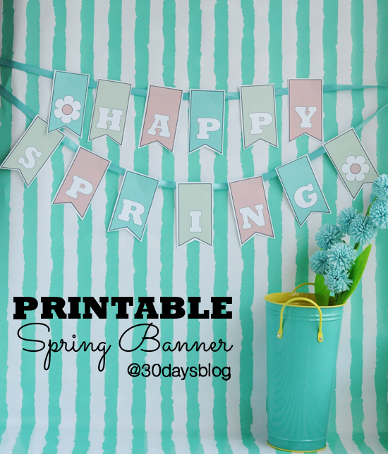 Happy Spring Free Downloadable Printable Banner happy-spring-free-downloadable-printable-banner