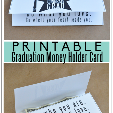 Graduation Money Holder Card www.thirtyhandmadedays.com