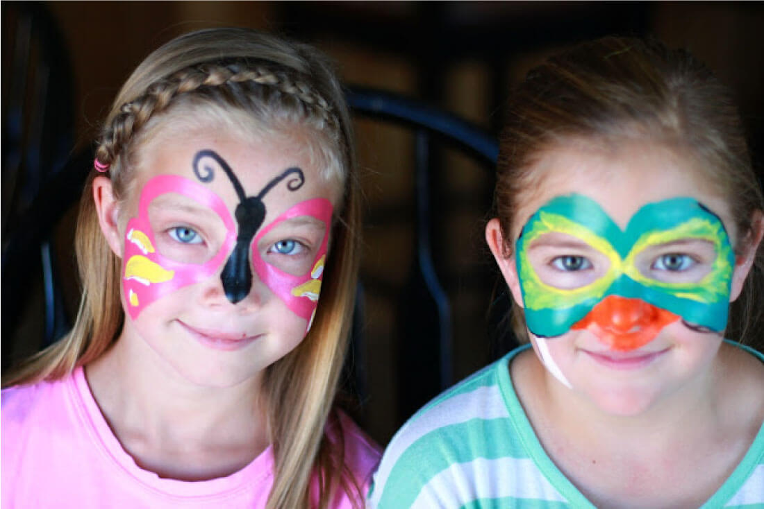 Face Painting Designs for girls