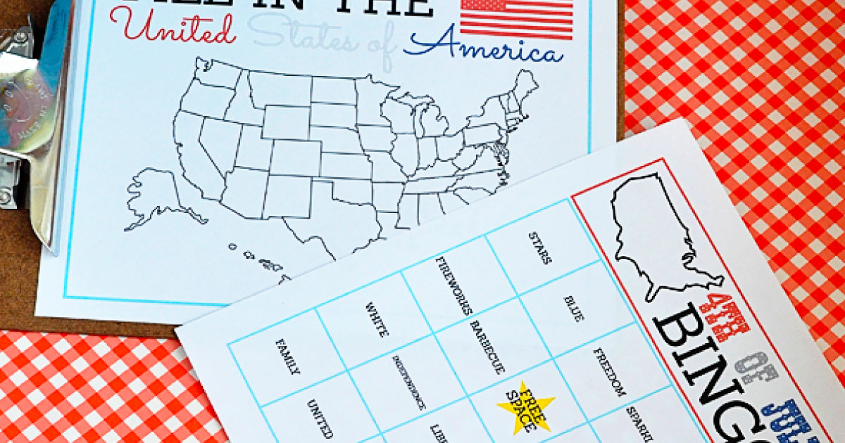4th of July Printables