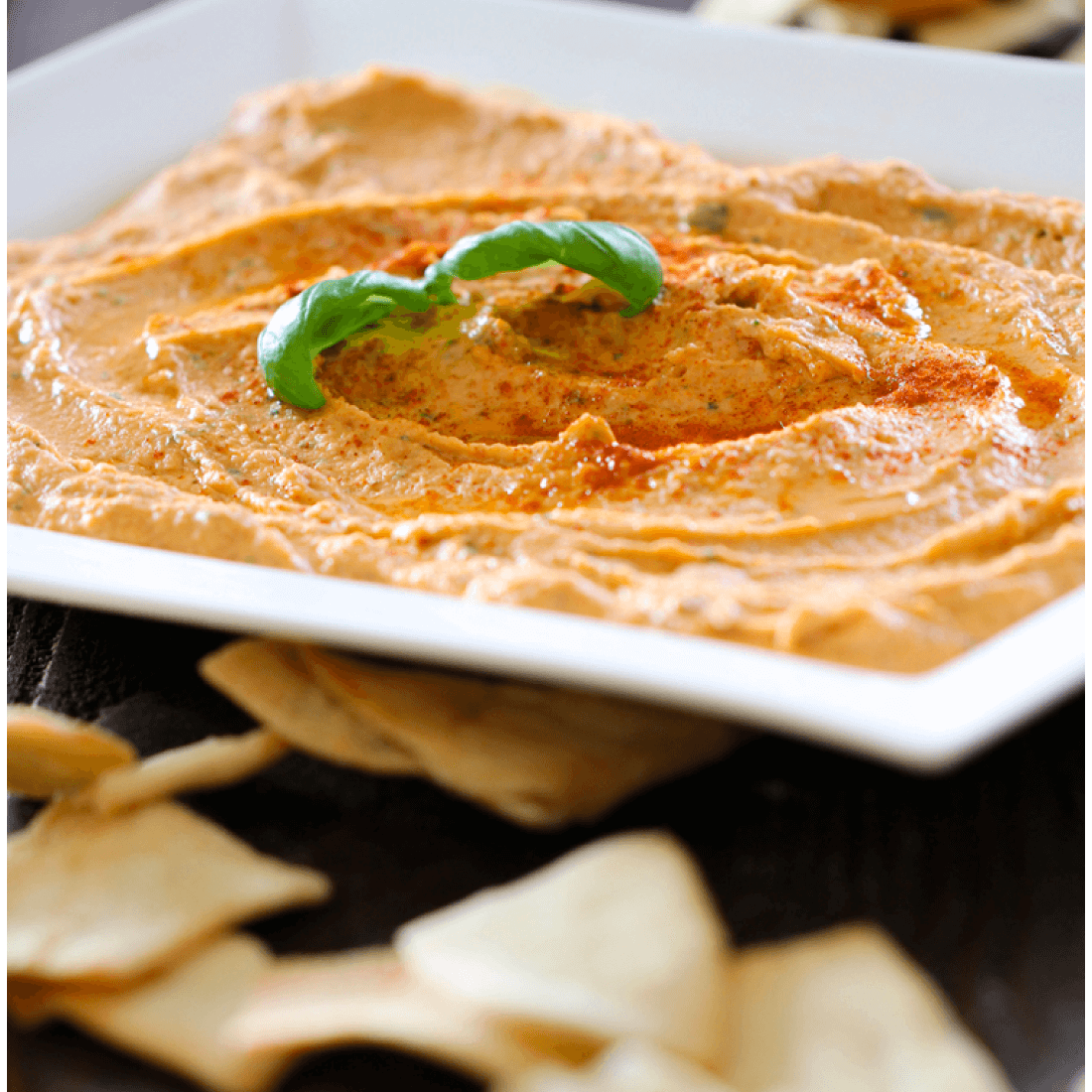 Appetizer Recipes - a round up of the very best. Featuring sun dried tomato hummus